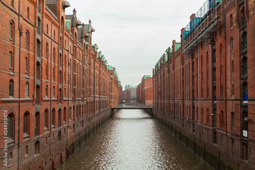 Brooksfleet canal, Hamburg