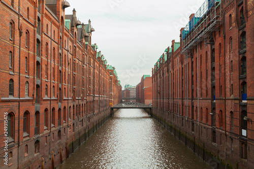 Brooksfleet canal  Hamburg