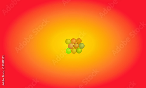 Abstract colorful geometric gradient shape background. Repeating geometric shape.  Creative and inspiration design of vector art.