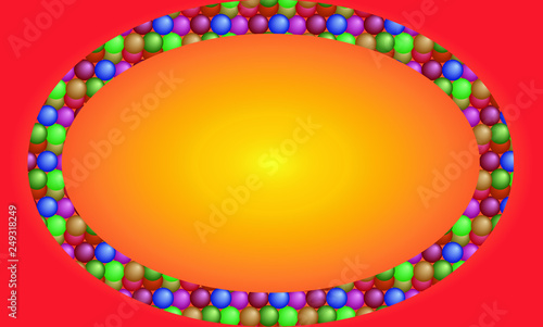 Abstract colorful geometric gradient shape background. Repeating geometric shape.  Creative and inspiration design of vector art.