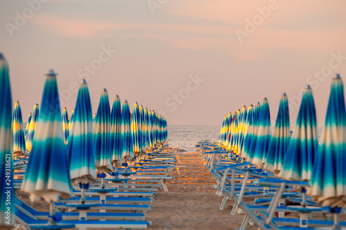 Rimini beach