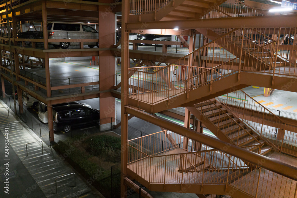 Obraz premium 立体駐車場