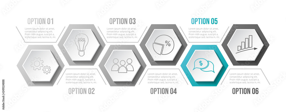 Business infograph with icons. Vector Business infograph with icons. Vector