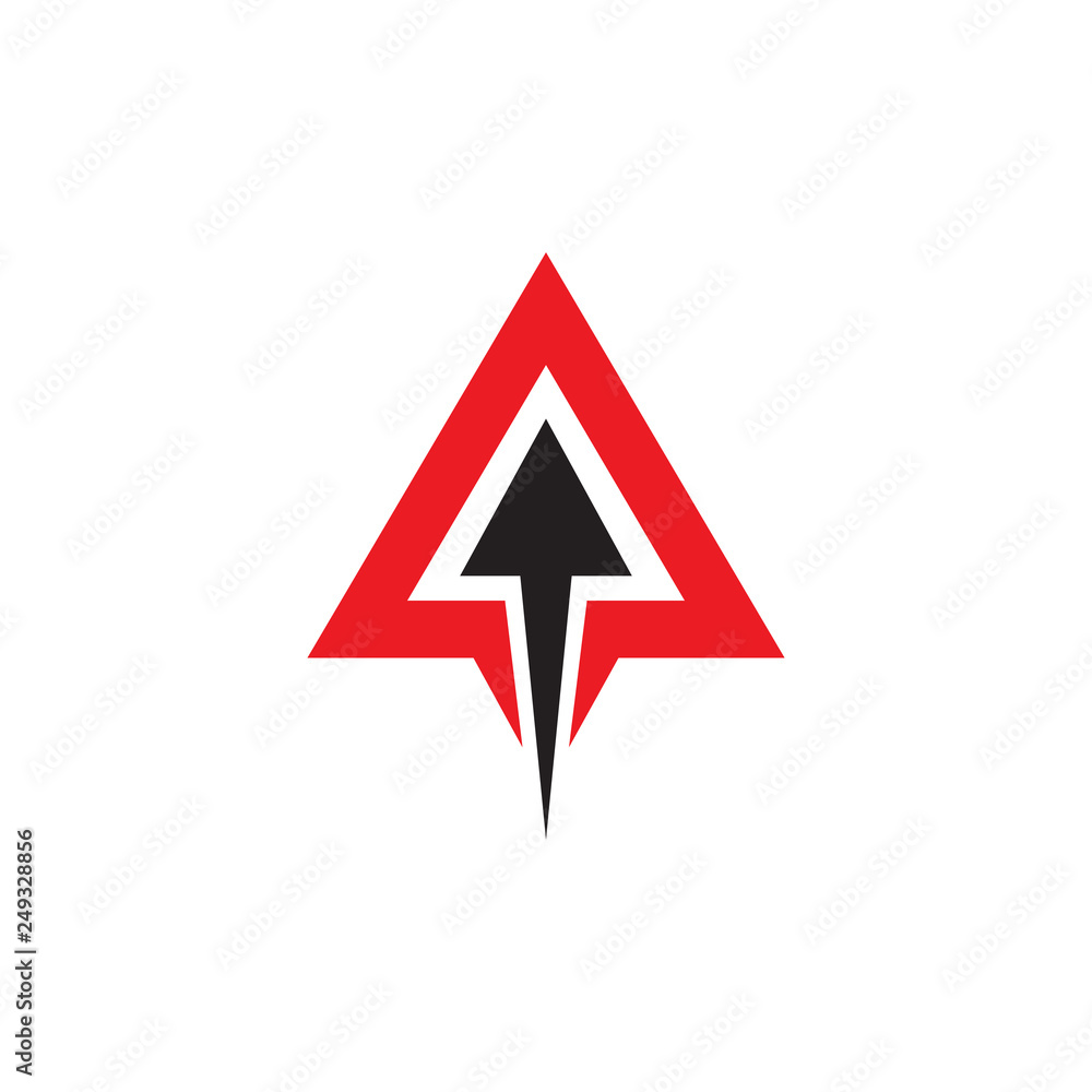 Arrow head logo design vector template Arrow head logo design vector template