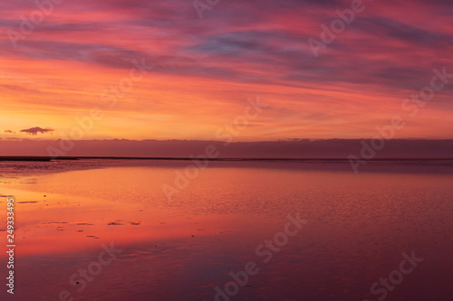 Sonnenuntergang an der Nordsee © Marcel