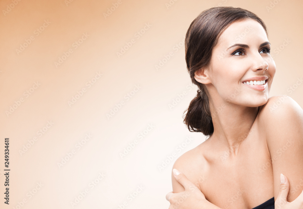 Portrait of beautiful young woman Portrait of beautiful young woman