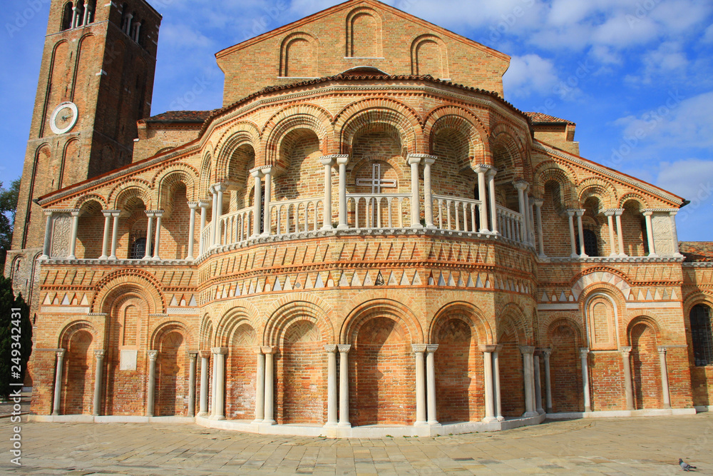 la Basilique Santa Maria e San Donato à Venise en Italie