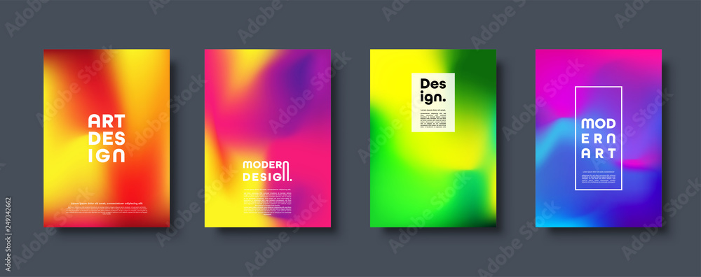 Abstract modern design background. Colorful neon gradient. Dynamic northern lights colors. Eps10 vector. Abstract modern design background. Colorful neon gradient. Dynamic northern lights colors. Eps10 vector.