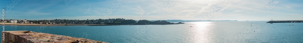 Panorama plage d'Erquy
