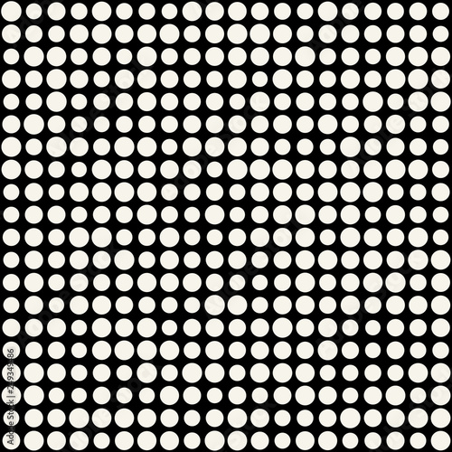 dot halftone seamless pattern, minimal geometric background print texture