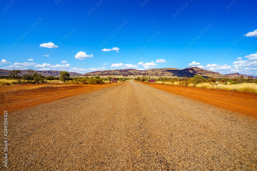 on the road in karijini national park, western australia 13