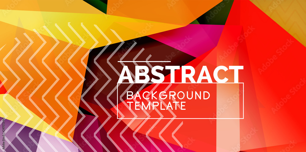 Low poly design 3d triangular shape background, mosaic abstract design template Low poly design 3d triangular shape background, mosaic abstract design template
