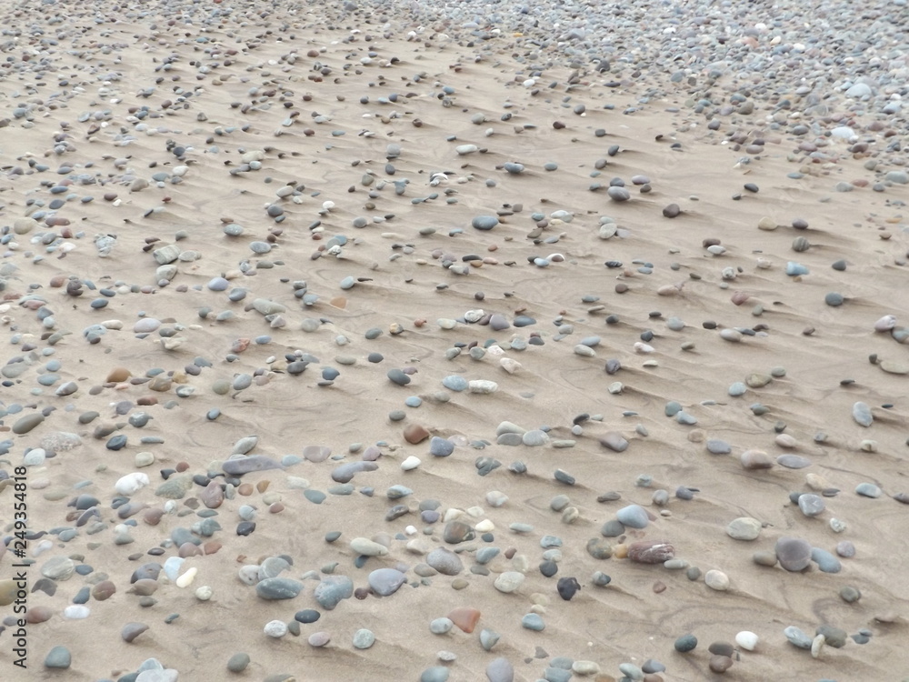 pebbles on sand pebbles on sand