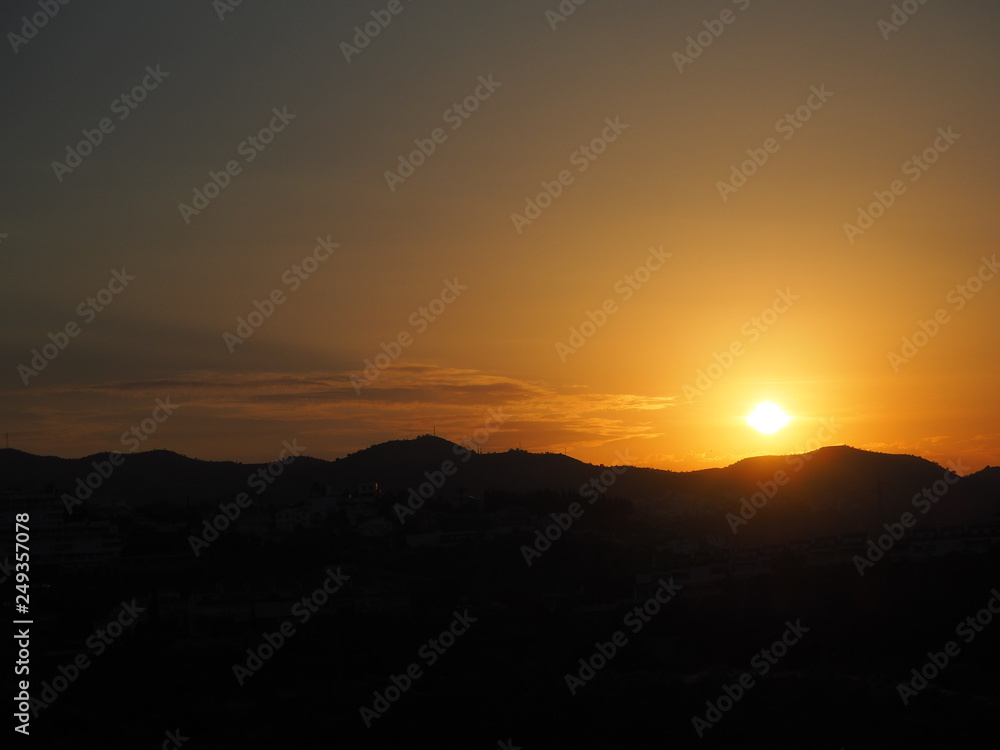 Sonnenaufgang Malaga
