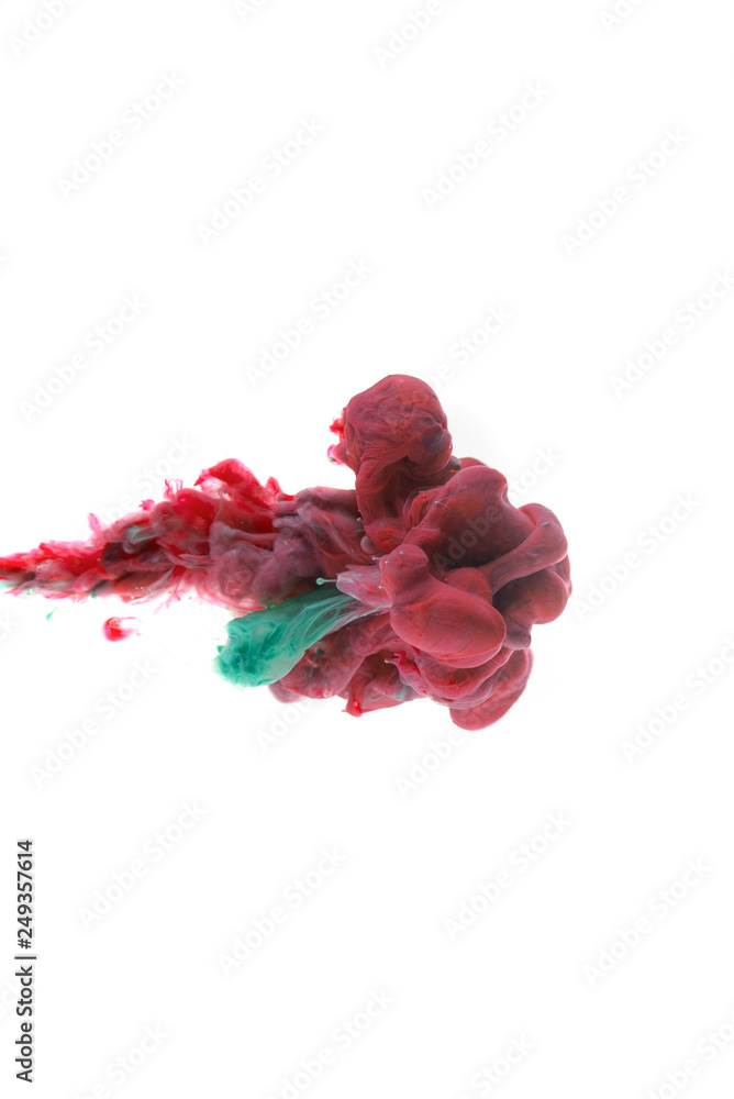 The colorful dye in the water. Abstract. background. Wallpaper. Concept art The colorful dye in the water. Abstract. background. Wallpaper. Concept art
