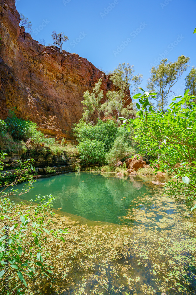 circular pool in dales gorge, karijini national park, western australia 4