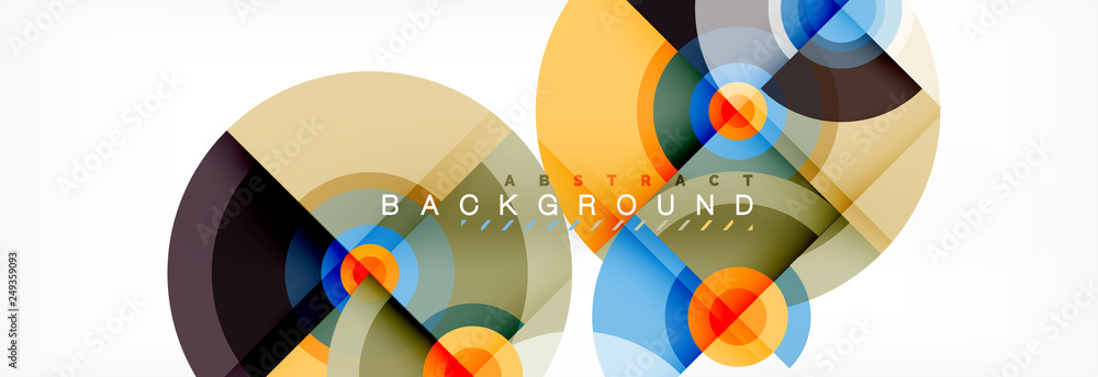 Circle abstract background with triangular shapes for modern design, cover, template, brochure, flyer. Circle abstract background with triangular shapes for modern design, cover, template, brochure, flyer.