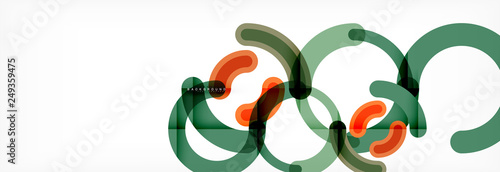 Circular lines design background