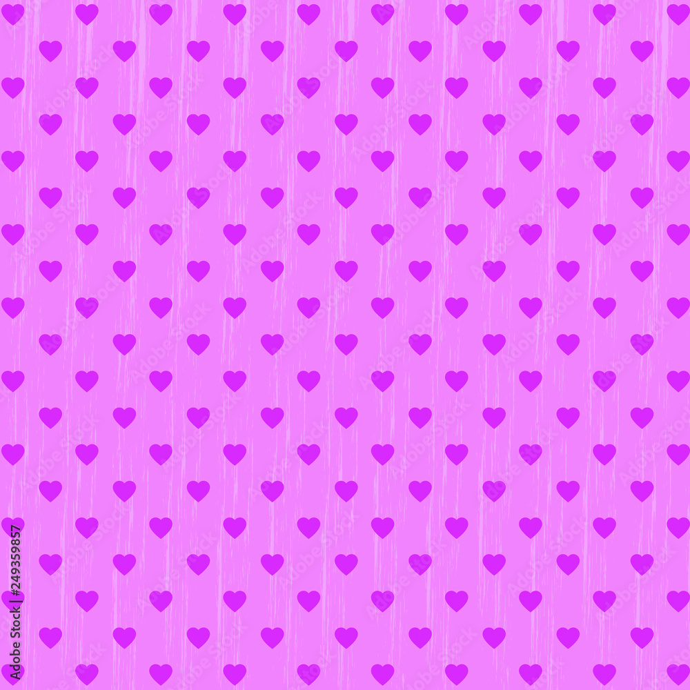 Vector seamless pattern with hearts and dots, romantic wallpaper, grunge background for mother's day or valentine's day, 8th march Vector seamless pattern with hearts and dots, romantic wallpaper, grunge background for mother's day or valentine's day, 8th march