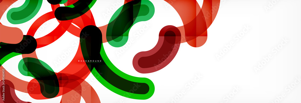 Round linear circle shapes background Round linear circle shapes background