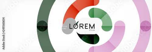 Circular lines design background