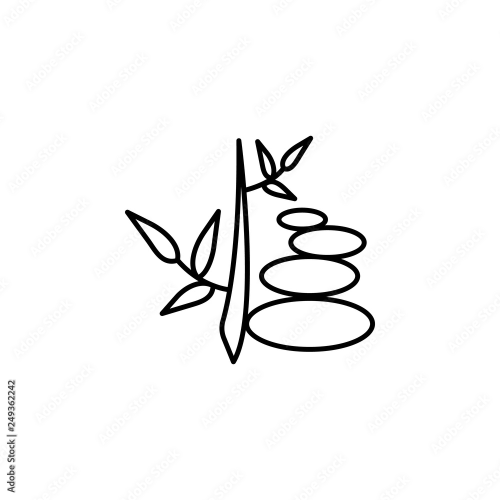 walkway plant outline icon. Signs and symbols can be used for web, logo, mobile app, UI, UX walkway plant outline icon. Signs and symbols can be used for web, logo, mobile app, UI, UX