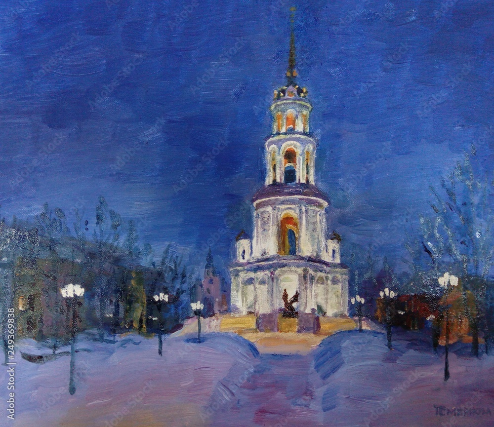 Bell tower of the Resurrection Cathedral Bell tower of the Resurrection Cathedral