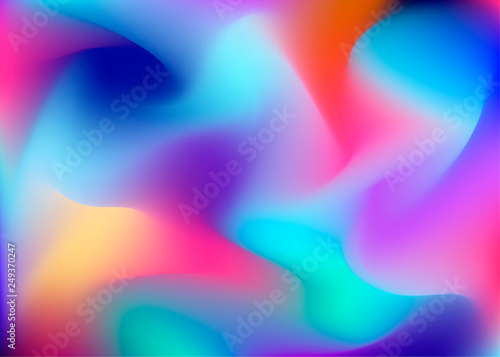 Colorful decorative modern abstract gradient vector backdrop background - Vector