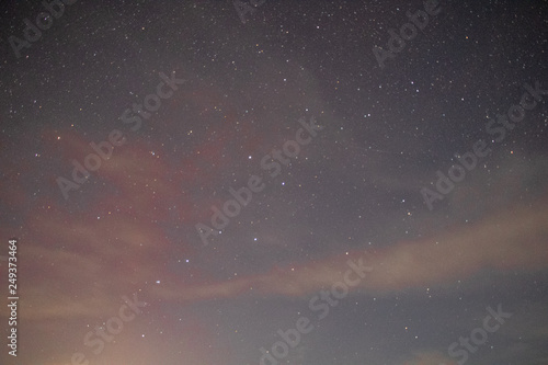 starry sky with stars