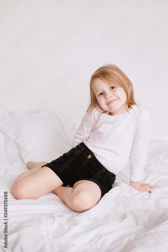 portrait of a little girl