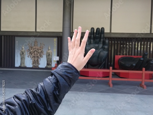 Foto mano con mano