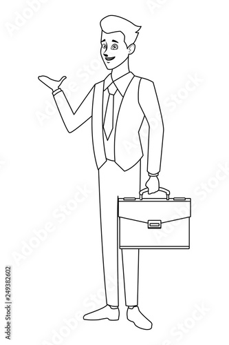 business briefcase businessman