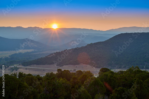 Sunrise Over Cimarron Ridge Colorado