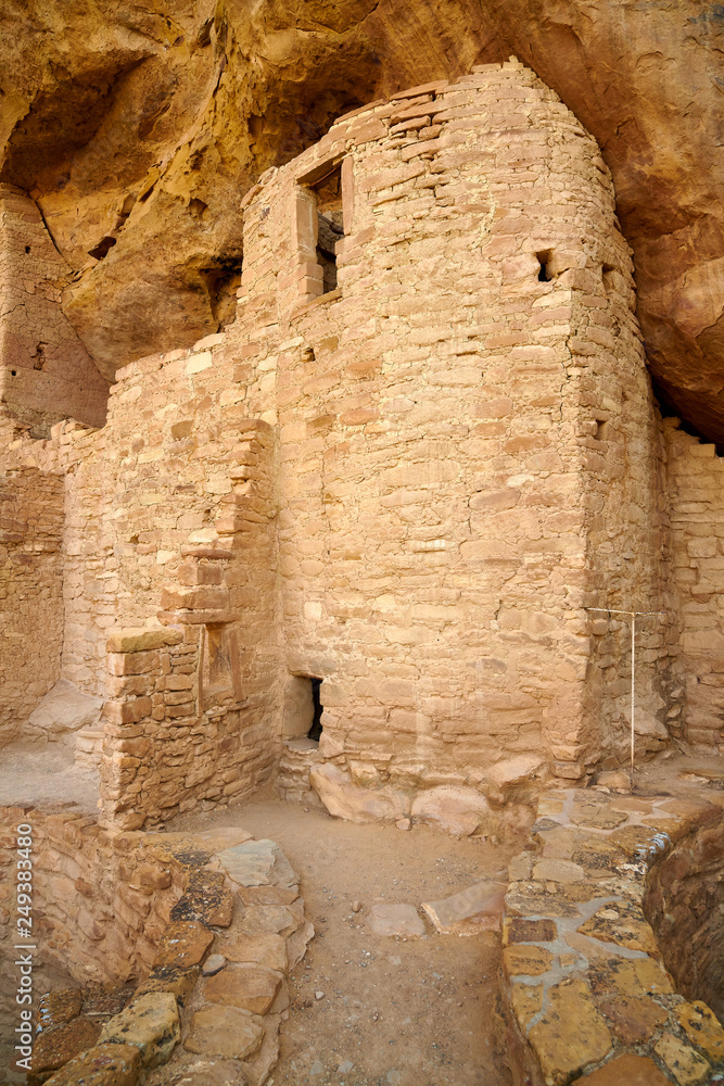 Structure at  Cliff Palace,  Mesa Verde National Park