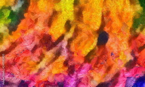 Abstract painting oil background.