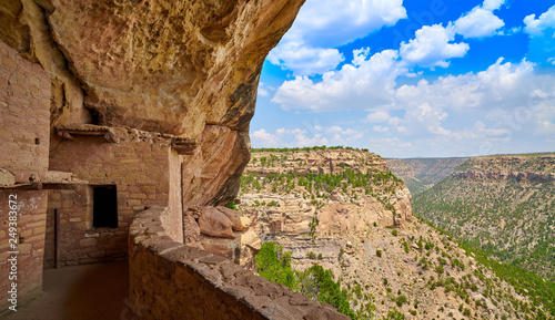 Canyon Veiw from Balcony House at Mesa Verda Natioanl Park