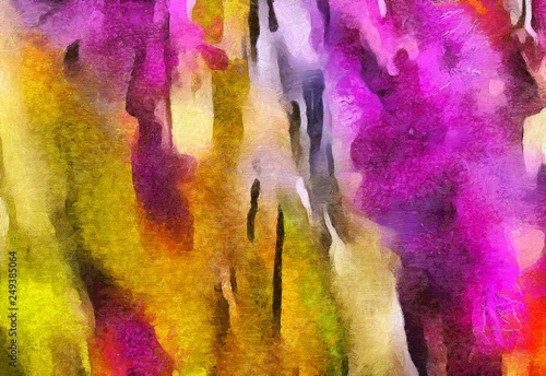 Multi-color brush strokes in oil structure. Grunge fine art mixed media texture. Artistic detailed background. Interesting designed pattern. Prints backdrop.