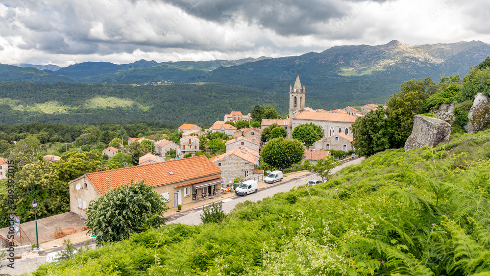Village de Zonza, Corse
