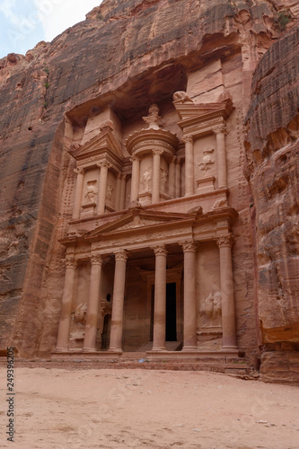 Treasury in Petra, Jordan.