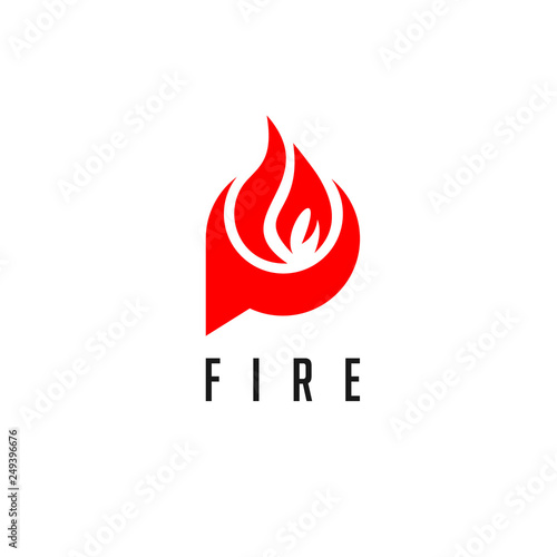 Initials P and Fire.