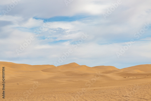 The Imperial Sand Dunes in California