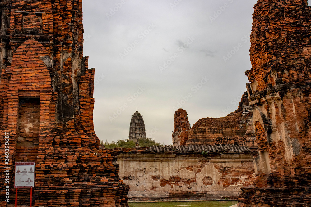 Wat Mahathat Temple in Ayutthaya, Thailand