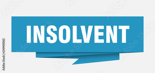 insolvent