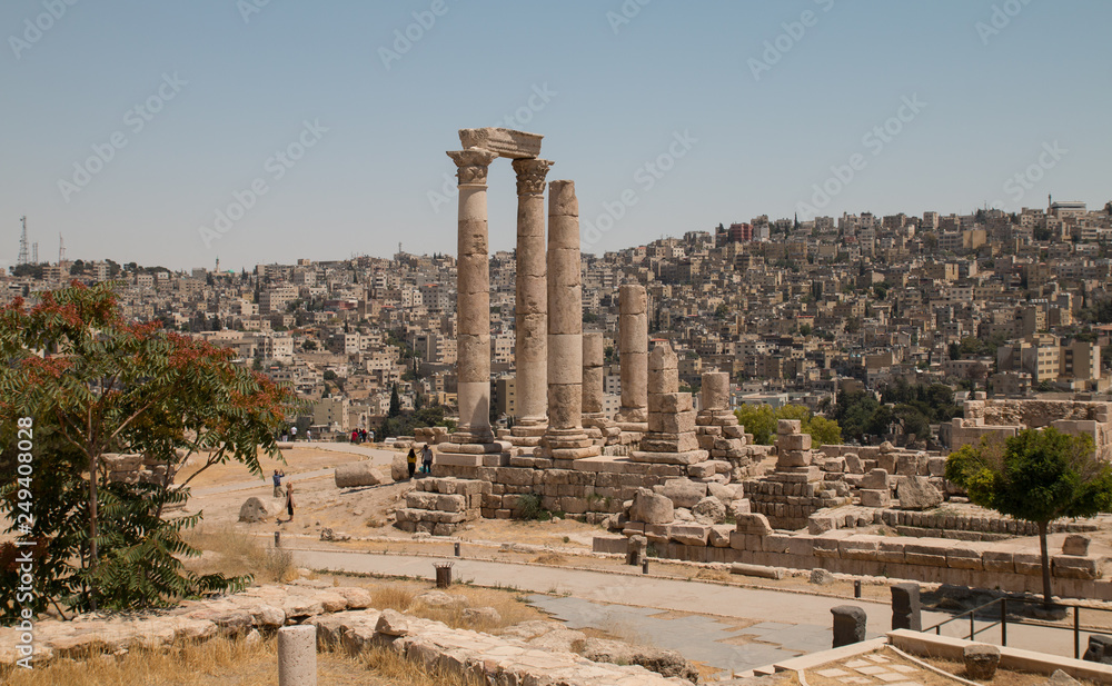 Temple of Hercules, Amman Citadel, Amman, Jordan