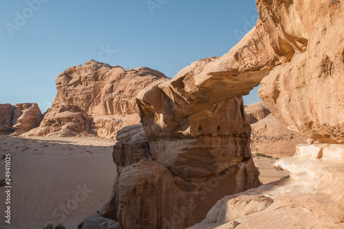 Stone Arch, Wadi Rum desert, Jordan