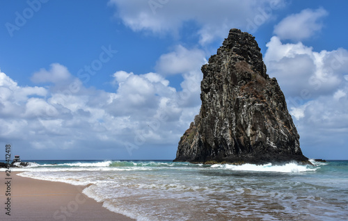Beautiful blue beach