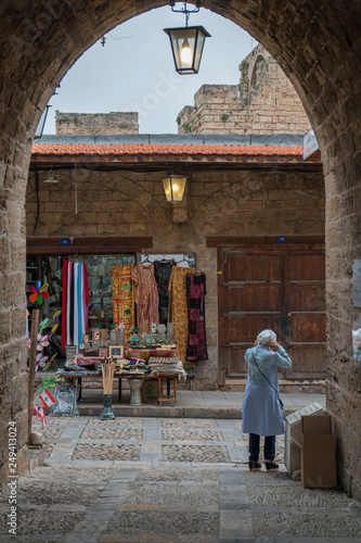 Souk in Byblos, Lebanon