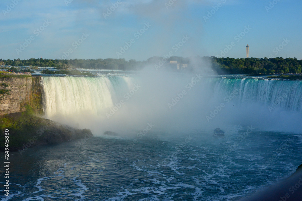 Misty Waterfall