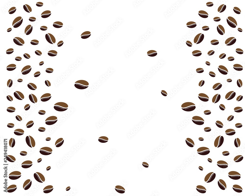 Coffee Beans Logo Template vector icon Coffee Beans Logo Template vector icon