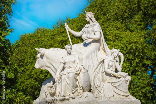 The Albert Memorial in London, UK photo